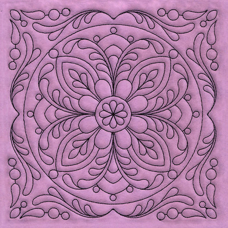 Circle & Texture Quilting - Circle 2 (Double Run)