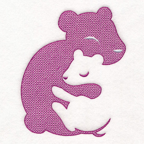 Snuggle Buddies - Bear (Embossed)