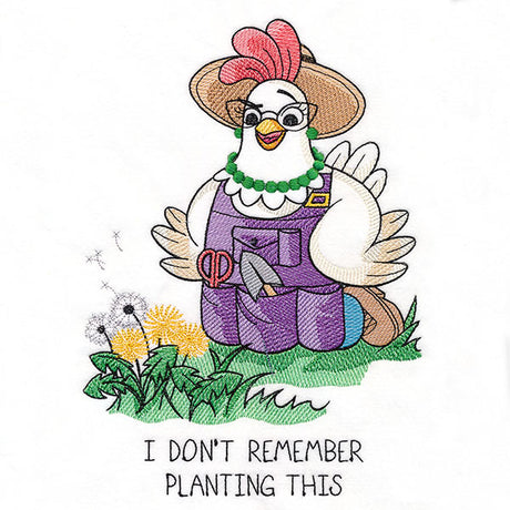 Don't Remember Planting This Chicken