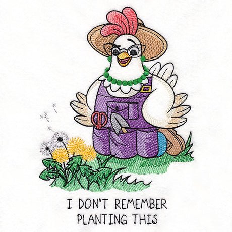 Don't Remember Planting This Chicken