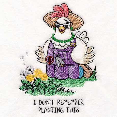Don't Remember Planting This Chicken