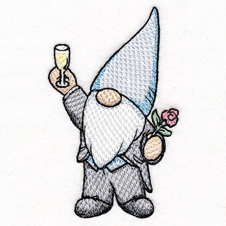 Toasting Groom Gnome