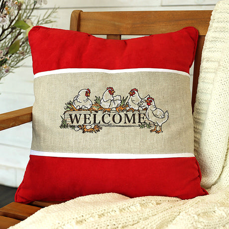 Welcome Chicken Sign