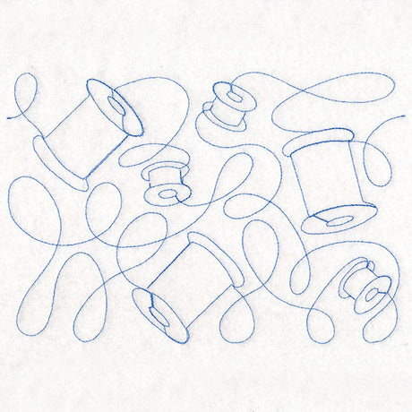 Form & Flow Thread Spools (Edge-to-Edge Quilting)