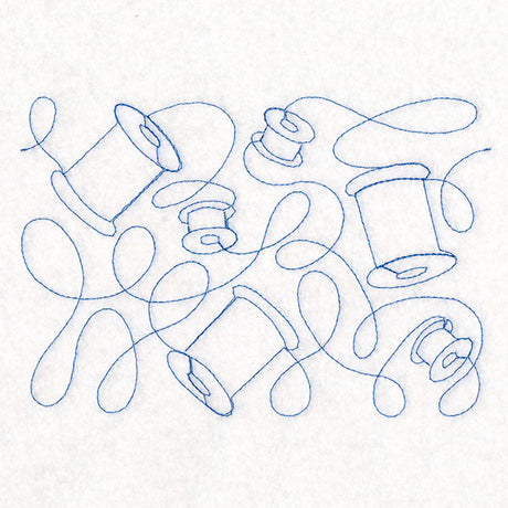 Form & Flow Thread Spools (Edge-to-Edge Quilting)