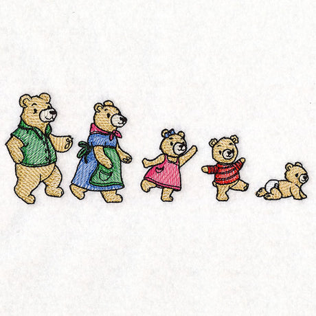 Marching Bear Family Border