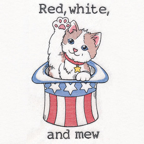 Red, White & Mew