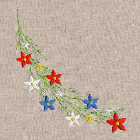 Patriotic Floral Spray