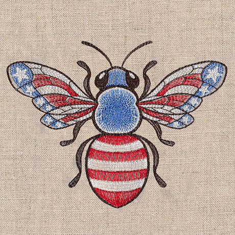 Patriotic Bee