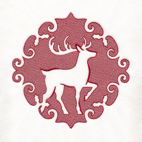 Prancing Reindeer (Embossed)