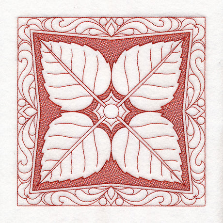 Autumn Treasures Aspen Leaf (Trapunto)