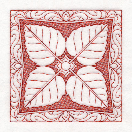 Autumn Treasures Aspen Leaf (Trapunto)