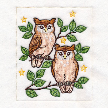 Woodland Animals Quilt - Owl