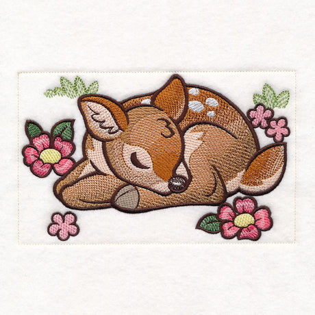 Woodland Animals Quilt - Sleepy Fawn