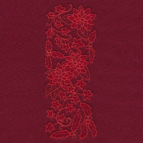 Christmas Border - Poinsettia