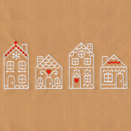 Gingerbread Village Border