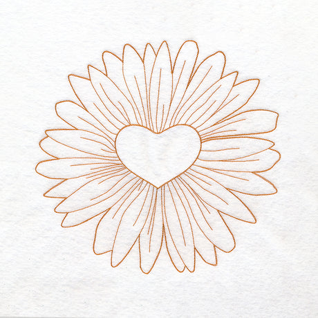 Simple Daisy (Quilting)