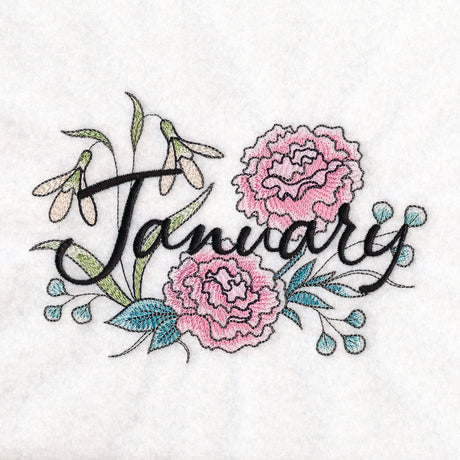 Florals of the Month - January