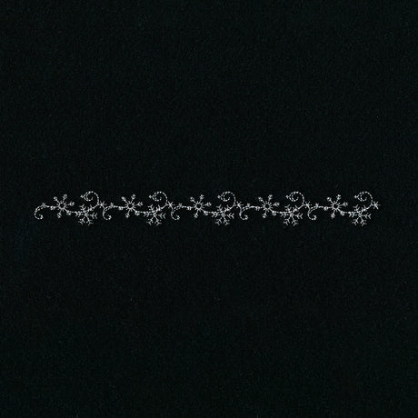 Delicate Snowflake Border 1