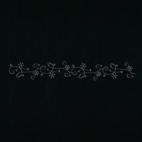 Delicate Snowflake Border 3