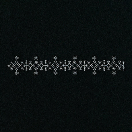 Delicate Snowflake Border 5