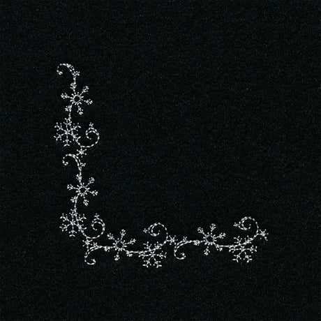 Delicate Snowflake Corner 1
