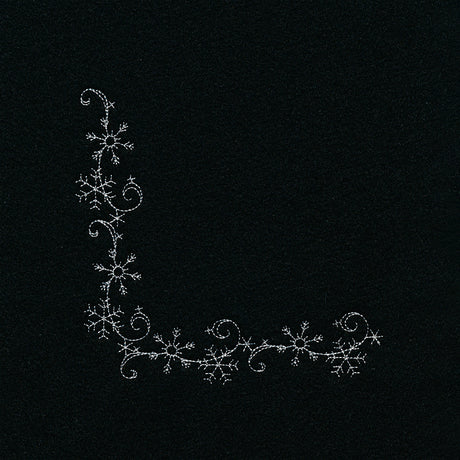 Delicate Snowflake Corner 1