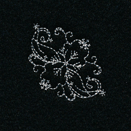 Delicate Snowflake Corner 2