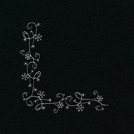Delicate Snowflake Corner 3