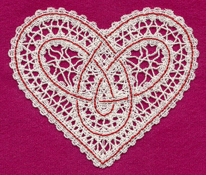 Heart (Battenburg Lace)