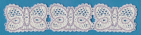 Butterfly Border (Battenburg Lace)