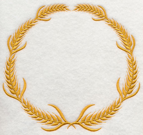 Monogram Wreath - Wheat