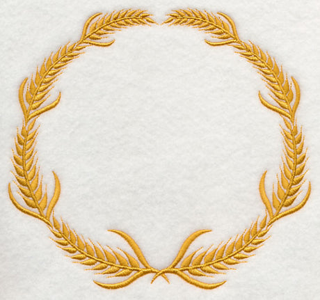 Monogram Wreath - Wheat