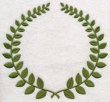 Monogram Wreath - Laurel