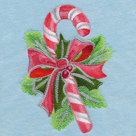 Retro Sparkle Christmas - Candy Cane