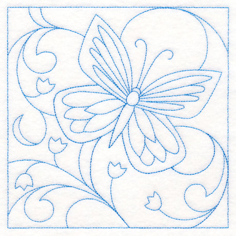 Spring Quilting - Butterfly (Double Run)