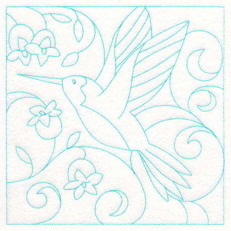 Spring Quilting - Hummingbird (Double Run)