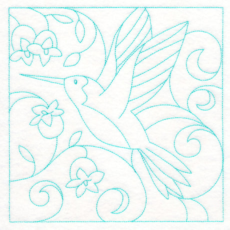 Spring Quilting - Hummingbird (Double Run)