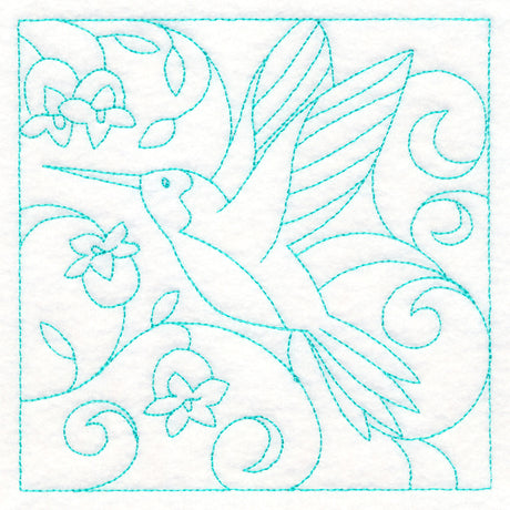 Spring Quilting - Hummingbird (Double Run)