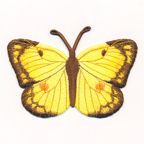 Free-Flying Orange Sulfur (In-the-Hoop)