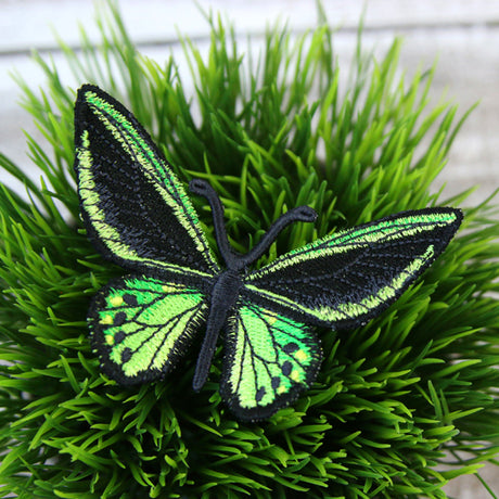 Free-Flying Common Green Birdwing (In-the-Hoop)