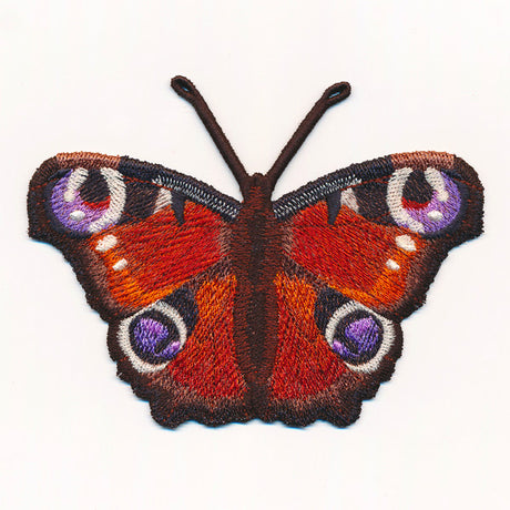 Free-Flying Peacock Butterfly (In-the-Hoop)