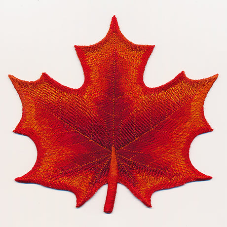 Autumn Maple Leaf (In-the-Hoop)