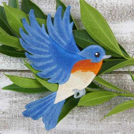 Free-Flying Bluebird (In-the-Hoop)