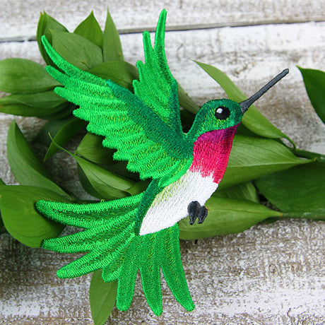Free-Flying Hummingbird (In-the-Hoop)