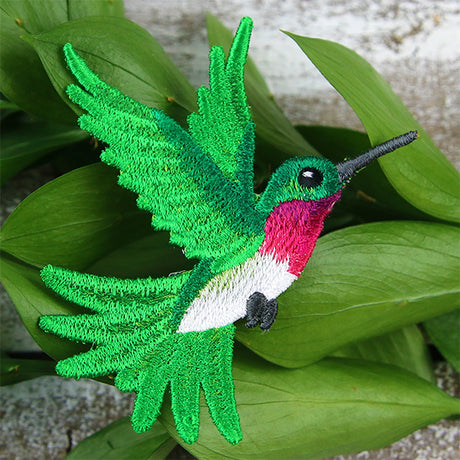Free-Flying Hummingbird (In-the-Hoop)
