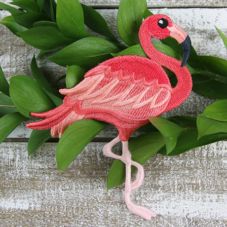 Free-Flying Flamingo (In-the-Hoop)