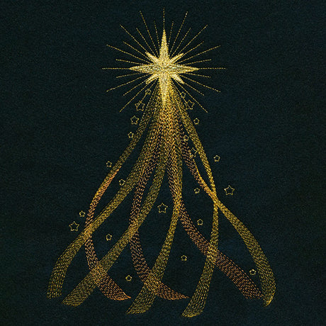 Glimmering Stars Christmas Tree