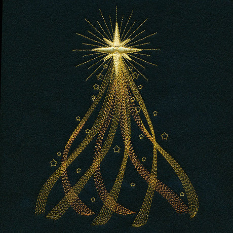 Glimmering Stars Christmas Tree