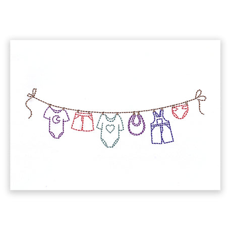 Tikes & Tots Clothesline (Cardstock)